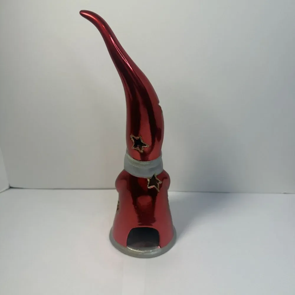 Mark Roberts‎ Santa Hat Face Figure Christmas Votive Candle Holder Holiday